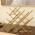 Long stick high fashion iron art wine rack